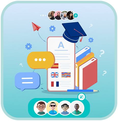 Learngual language learning platform preview